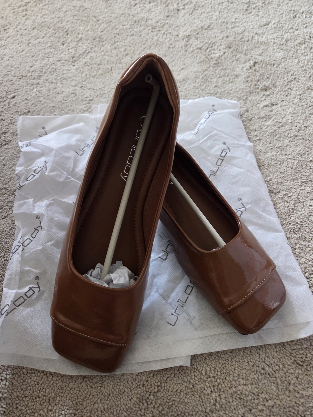 Ballet Flats Square Toe Slip-On Women Casual Shoes – Comfort Meets Elegance